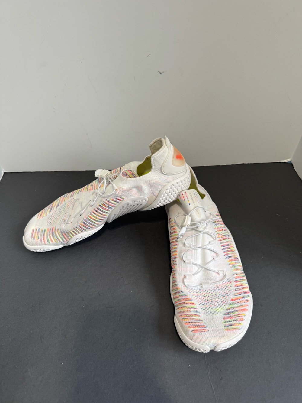 NWOT Vivobarefoot Motus Flex Training Shoes Men’s White Knit EU 43 - Picture 3 of 13